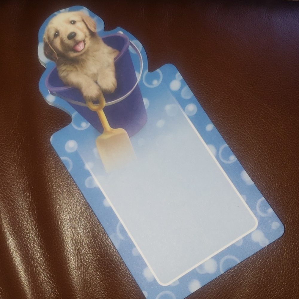 Notepad | Golden Retriever Puppy |